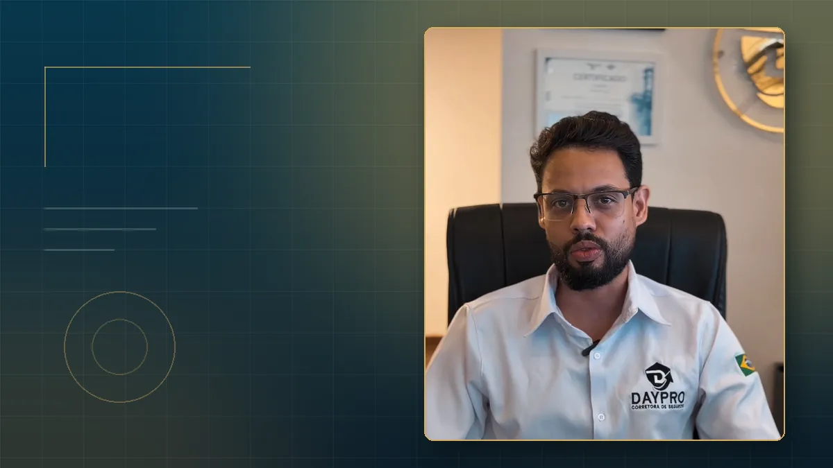 Quadro do vídeo Daypro: apresentador comentando o reajuste antes do cancelamento